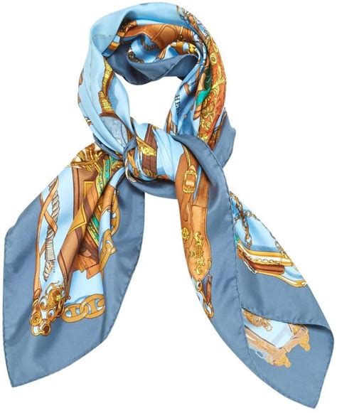 hermes blue scarf women|hermes neckerchief.